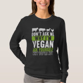 Animal Rights Vegan Vegetarian  6 Tシャツ (正面)