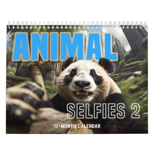 Animal Selfies 2 Calendar カレンダー (カバー)