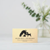 Animal Service | Horse Dog Cat Logo 予約カード (スタンド正面)