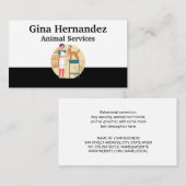 Animal Services | Groomer | Pet Store 名刺 (正面/裏面)