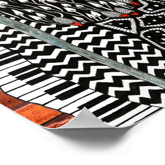 Animal Shelter Dog Adoption Canvas ポスター (角)