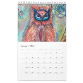 Animal Soul Medicine 2026 Original Art Calendar カレンダー (1月 2026)