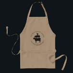Animal Stack | Funny Family Barbecue スタンダードエプロン<br><div class="desc">A humorous animal stack apron for your next BBQ party or event featuring a stack of farm animals surrounded by your unique details. 
A fun piece to wear at your next BBQ event.</div>