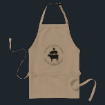 Animal Stack | Funny Family Barbecue スタンダードエプロン<br><div class="desc">A humorous animal stack apron for your next BBQ party or event featuring a stack of farm animals surrounded by your unique details. 
A fun piece to wear at your next BBQ event.</div>