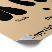 Animal tracks of Florida 24x36ポスター ポスター (角)