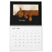 Animal Watercolor Calendar カレンダー (3月 2026)