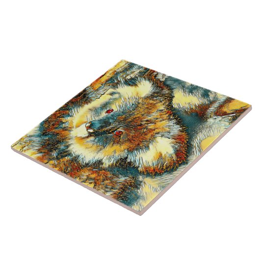 AnimalArt_Bear_005 タイル (側面)