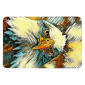 AnimalArt_Bird_004 マグネット (横)