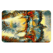 AnimalArt_Bird_008 マグネット (横)