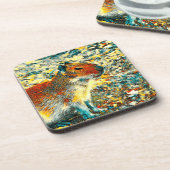 AnimalArt_Capybara_003 コースター (左側)