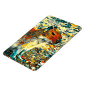AnimalArt_Capybara_003 マグネット (左側)
