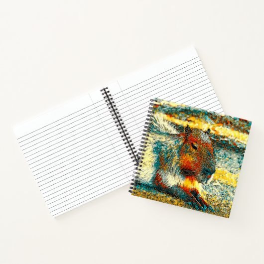 AnimalArt_Capybara_006 ノートブック (内部)
