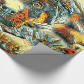 AnimalArt_Dog_20170801_by_JAMColors ラッピングペーパー (角)