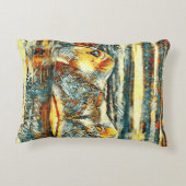 AnimalArt_Hippo_001 アクセントクッション (裏面)