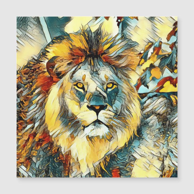 AnimalArt_Lion_001 (正面)