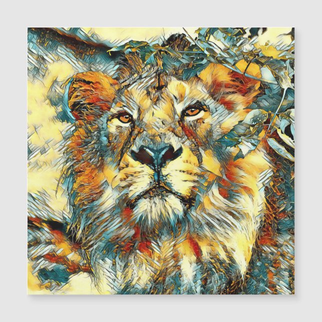 AnimalArt_Lion_002 (正面)