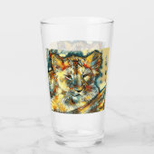 AnimalArt_Lion_004 タンブラーグラス (裏面)