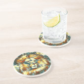 AnimalArt_Lion_07 コースター (側面)