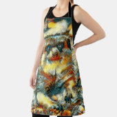 AnimalArt_Meerkat_003 エプロン (インサイチュ)