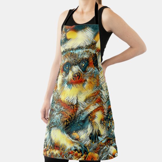 AnimalArt_Meerkat_003 エプロン (インサイチュ)