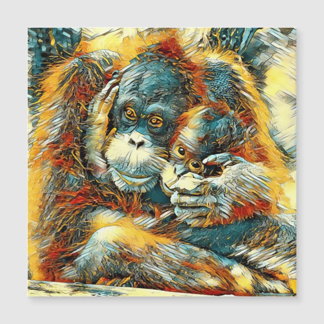 AnimalArt_OrangUtan_003 (正面)