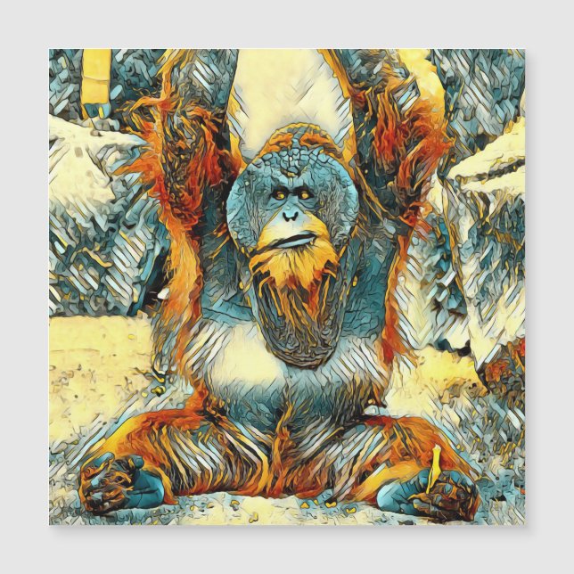 AnimalArt_OrangUtan_004 (正面)