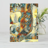 AnimalArt_OrangUtan_005 シーズンカード (スタンド正面)