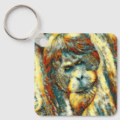 AnimalArt_OrangUtan_006 キーホルダー (正面)