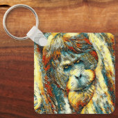 AnimalArt_OrangUtan_006 キーホルダー (正面)