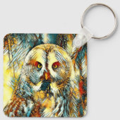 AnimalArt_Owl_002 キーホルダー (裏面)