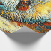 AnimalArt_Panda_20170601_by_JAMColors ラッピングペーパー (角)