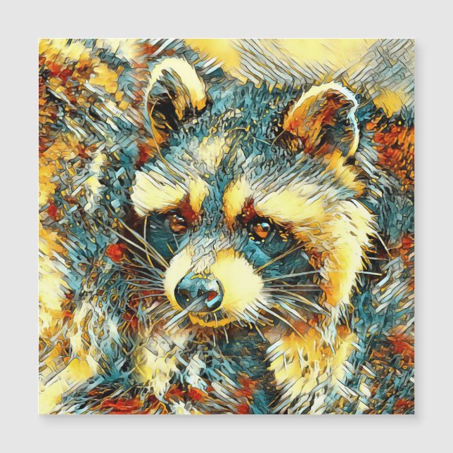 AnimalArt_Raccoon_004 (正面)