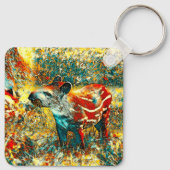 AnimalArt_Tapir_001 キーホルダー (裏面)