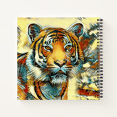 AnimalArt_Tiger_004 ノートブック (裏面)