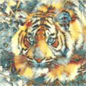 AnimalArt_Tiger_006 シール (正面)