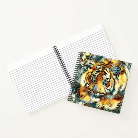 AnimalArt_Tiger_006 ノートブック (内部)