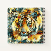AnimalArt_Tiger_006 ノートブック (裏面)