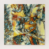 AnimalArt_Tiger_20171202_by_JAMColors ジグソーパズル (横)