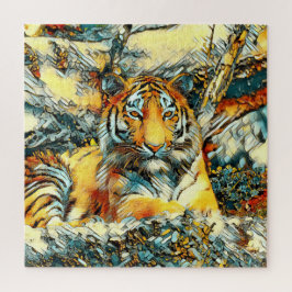 AnimalArt_Tiger_20171202_by_JAMColors ジグソーパズル