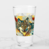 AnimalArt_Wolf_010 タンブラーグラス (裏面)