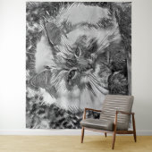 AnimalArtBW_Cat_07 タペストリー (インサイチュ)