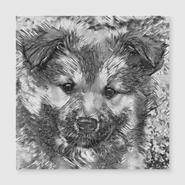 AnimalArtBW_Dog_008 (正面)