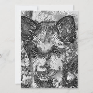 AnimalArtBW_Dog_013 シーズンカード