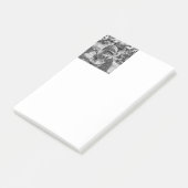 AnimalArtBW_Gorilla_002 ポストイット (アングル)