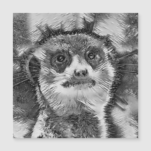 AnimalArtBW_Meerkat_008 (正面)