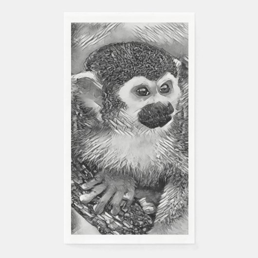 AnimalArtBW_Monkey_002 (正面)