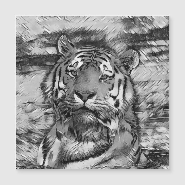 AnimalArtBW_Tiger_004 (正面)