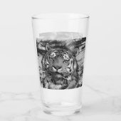 AnimalArtBW_Tiger_004 タンブラーグラス (裏面)