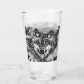 AnimalArtBW_Wolf_001 タンブラーグラス (裏面)