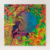 AnimalColor_Armadillo_001 ジグソーパズル (横)
